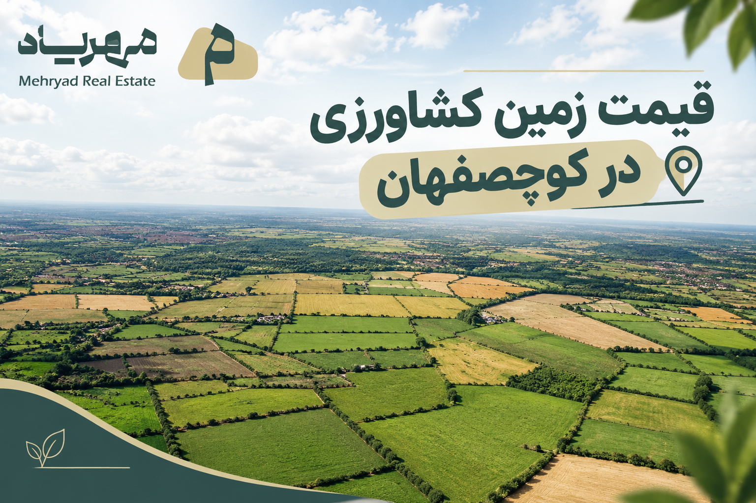 زمین شالیزاری در کوچصفهان